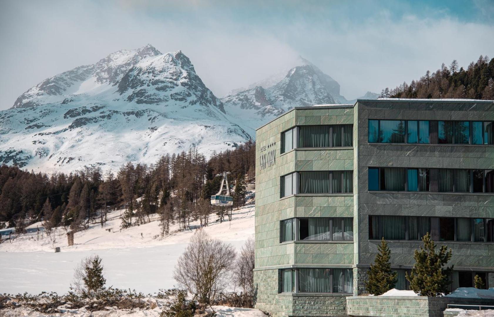 Hotel San Gian Sankt Moritz Zewnętrze zdjęcie